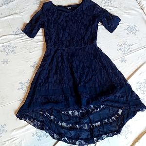 My michelle, high low dress, Medium, royal blue